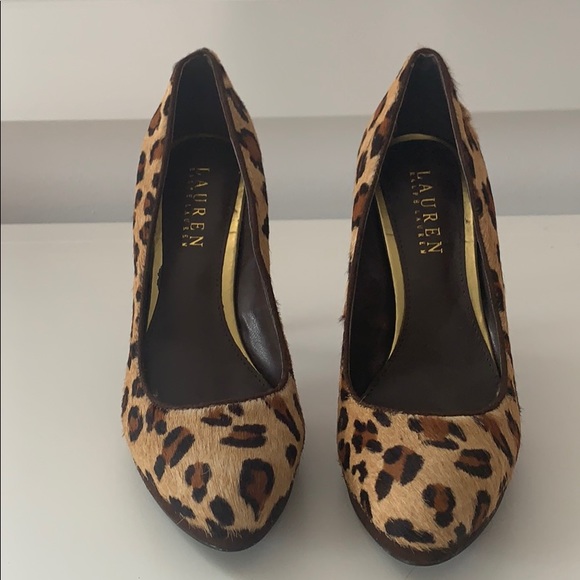 Ralph Lauren Shoes - Ralph Lauren Leopard Heels